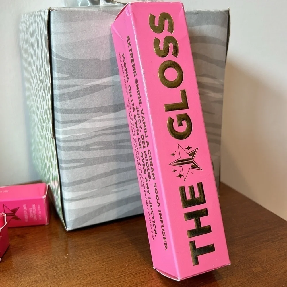 Jeffrey Star THE GLOSS Let me be perfectly clear new in box make up lip gloss